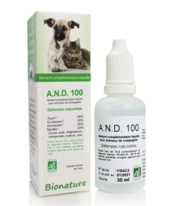 A.N.D. 100 Résistances naturelles BIO, 30 ml